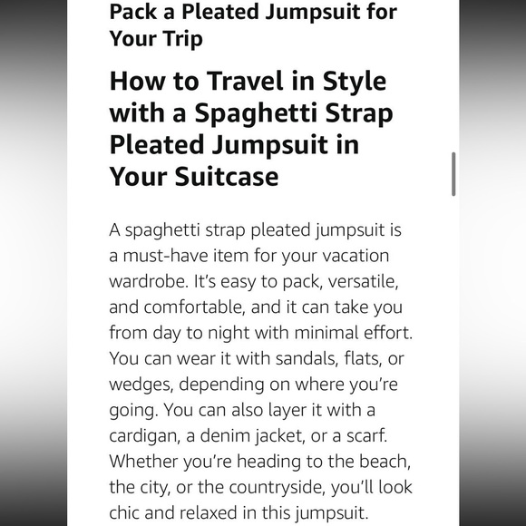 Exlura lavender pleated shorts romper w/ adj. spaghetti straps NEW small 🎉SALE - Picture 10 of 14